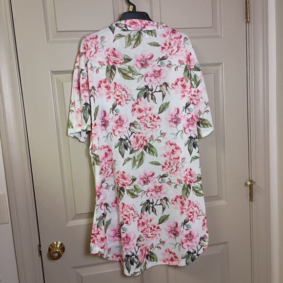 Show Me Your Mumu Womens Cardigan Size Small Floral Pink Open Front - Picture 2 of 5